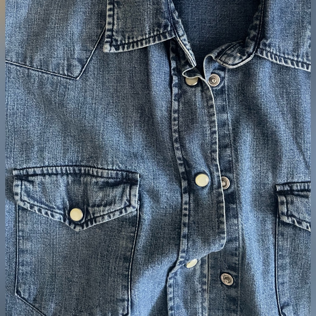 French Denim Shirt Xl Officine Gnrale “Livia”